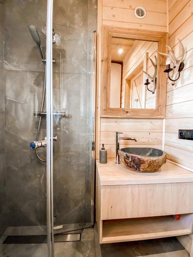 Osada Janosika Jacuzzi Drewniany Domek Na Odludziu Klikuszowa Екстериор снимка